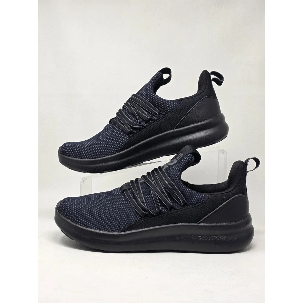 Adidas Lite Racer Adapt 7.0 Size 7 Mens IE6382 Black Slip On Running Shoes New